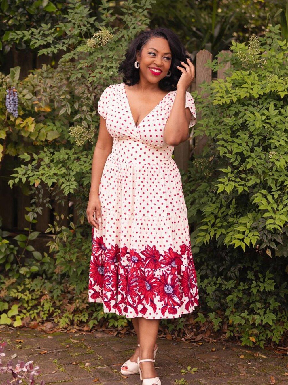 Trashy Diva Bonita in Polka Dot Sunflower